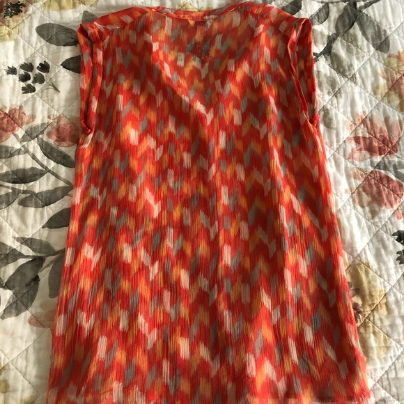 Lucky Brand Sleeveless Button-down Blouse- XS - Picture 2 of 5